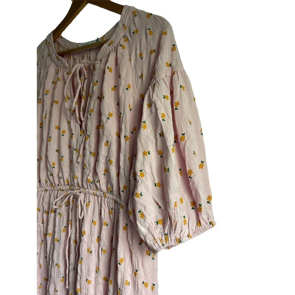 Petal & Pup Womens Size 12 Ariana Pink Floral Maxi Dress - Picture 9 of 9